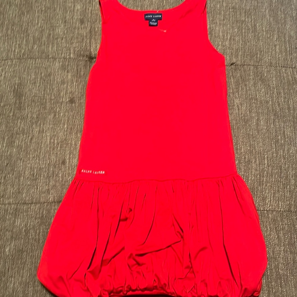 Red Ralph Lauren dress